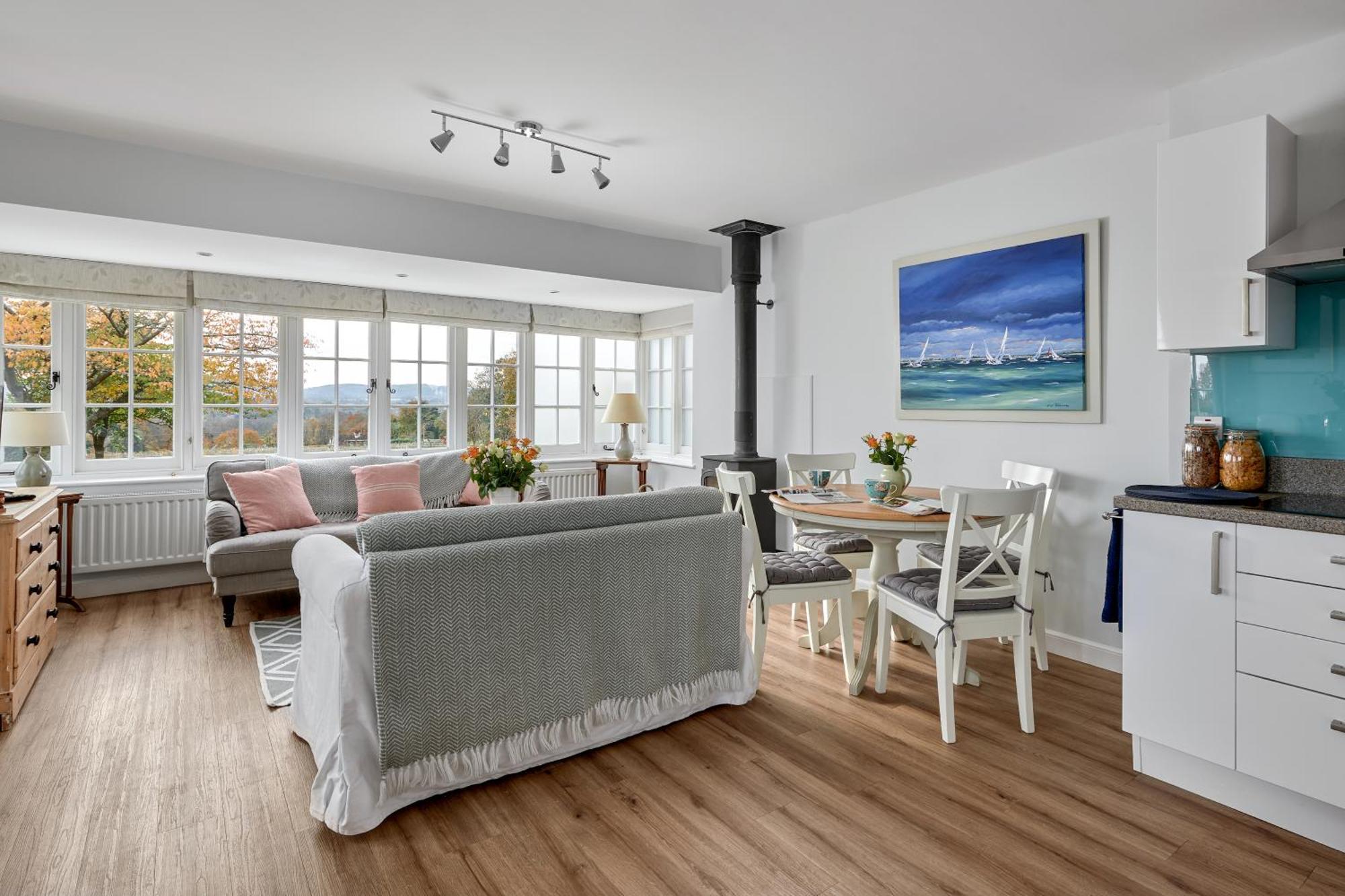 Garden Flat Near Goodwood With Stunning Views Apartment ปีเตอร์สฟิลด์ ภายนอก รูปภาพ